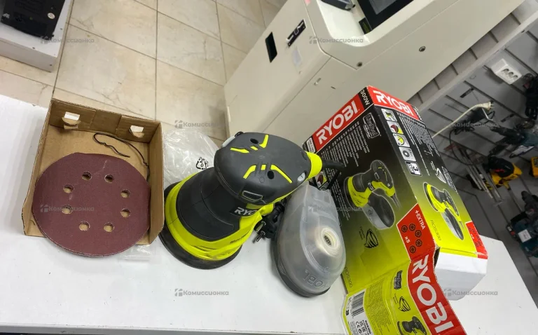 Орбитальная шлифовальная машина Ryobi ros300