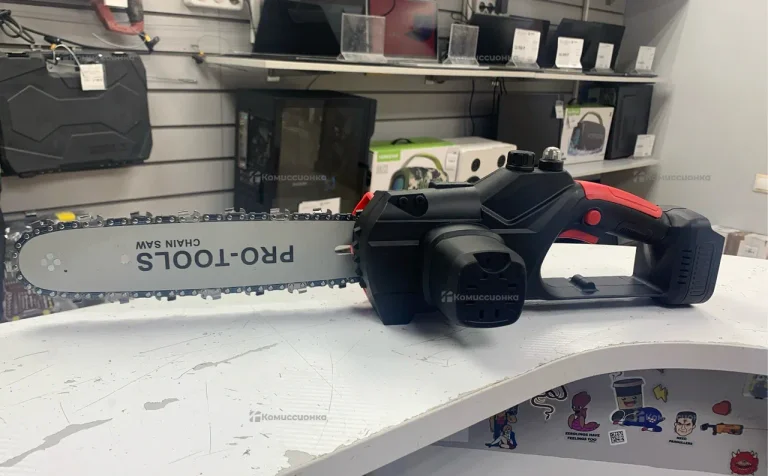 Электропила Цепная аккумуляторная пила pro tools h
