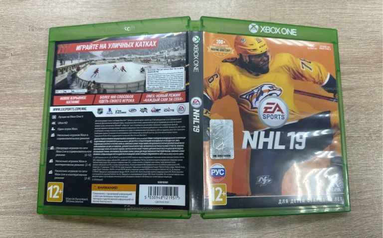 диск xbox nhl 19