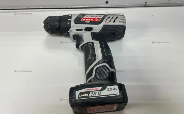 Шуруповерт интерскол да-18эр 35