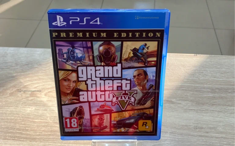 Игра Grand Theft Auto V (GTA 5) Premium Edition для PlayStation 4