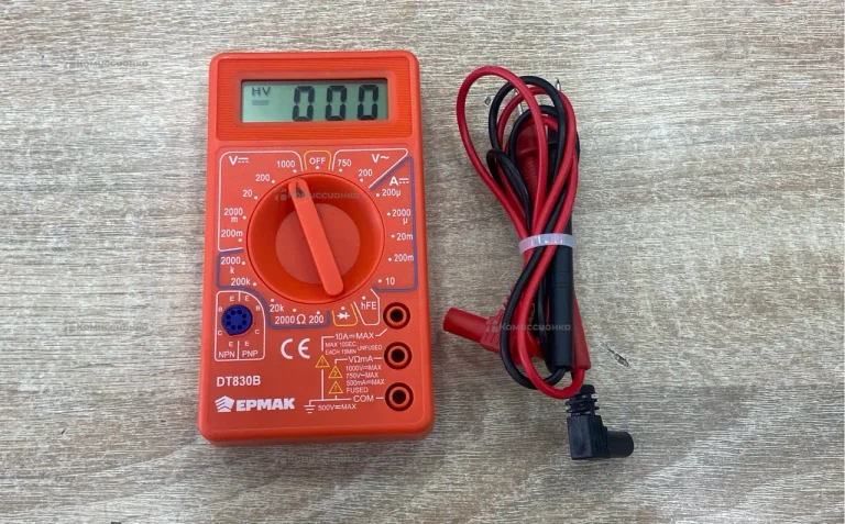 Мультиметр Ермак DT830B