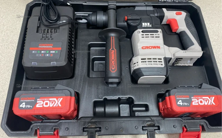 Аккумуляторный перфоратор CROWN CT28001HX-4 BMC