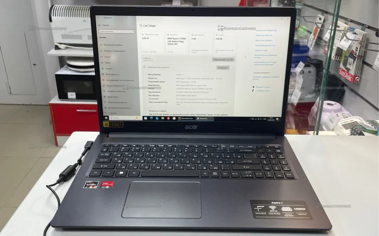 Ноутбук Acer aspire 3