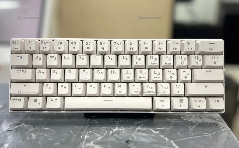 Клавиатура проводная DEXP Tanto RGB White