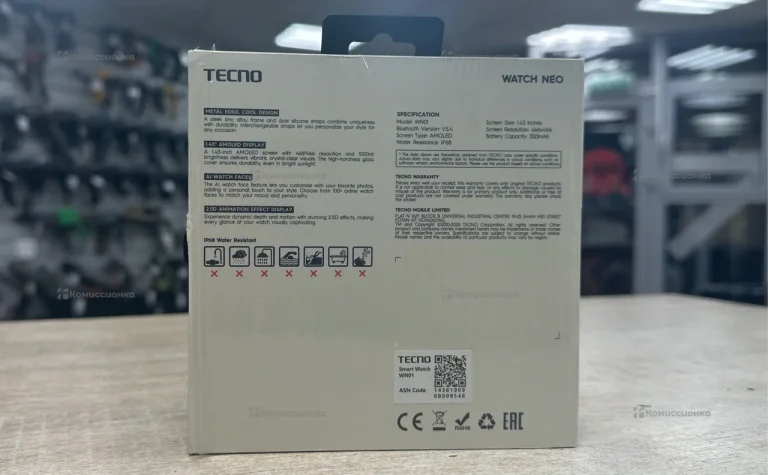 Часы  Tecno Watch Neo