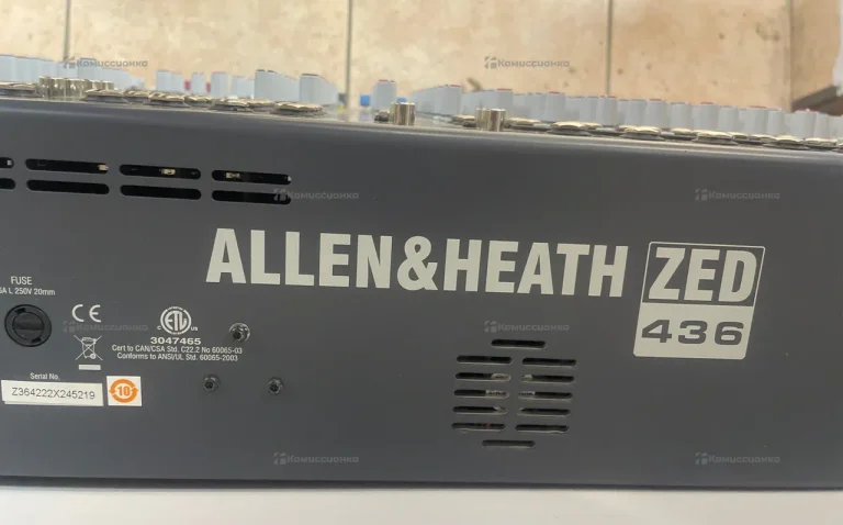 Музыкальный центр  Микшер Allen&amp;Heath zen436