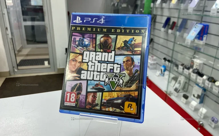 Игра Grand Theft Auto V (GTA 5) Premium Edition для PlayStation 4