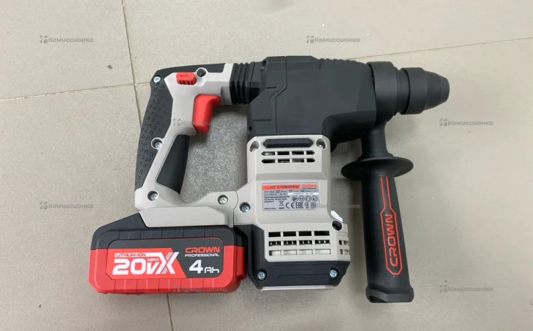 Аккумуляторный перфоратор CROWN CT28001HX-4 BMC