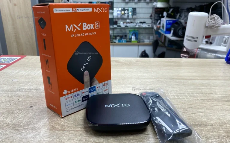 Смарт приставка MX BOX 4K.