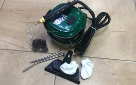 Купить Пароочиститель для дома зеленый б/у , в Самара Цена:2490рублей