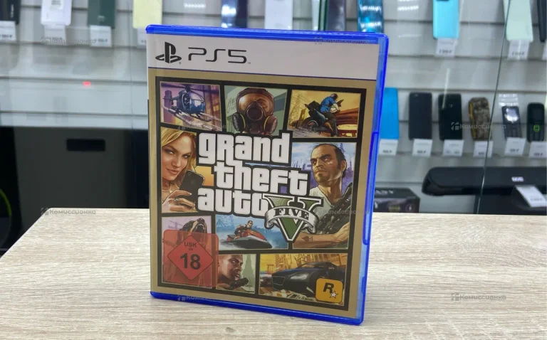 Диск ps5 gta5
