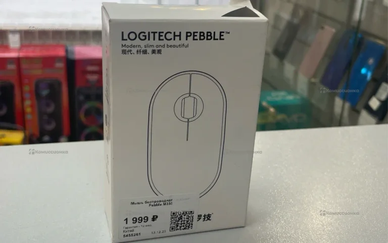Мышь беспроводная Logitech Pebble M350