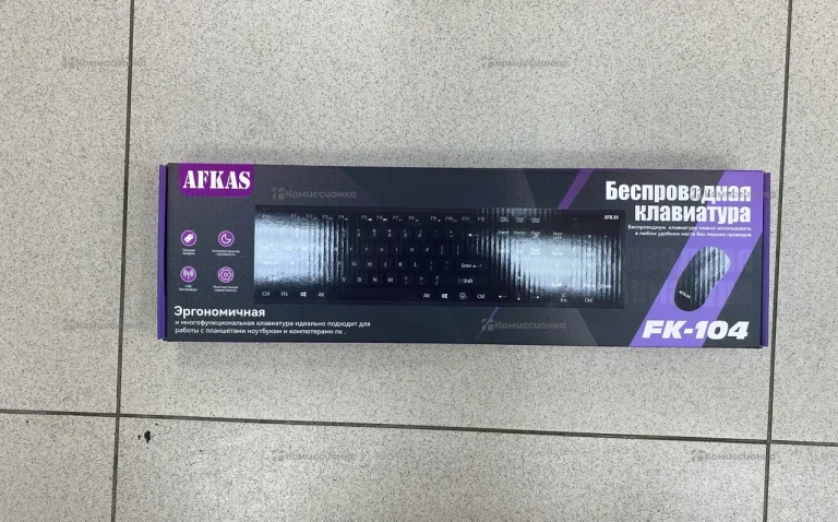 Набор беспроводных клавиатура + мышь afkas fk104