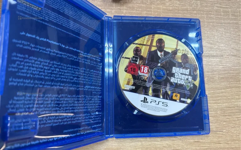 Диск на PS5 GTA V