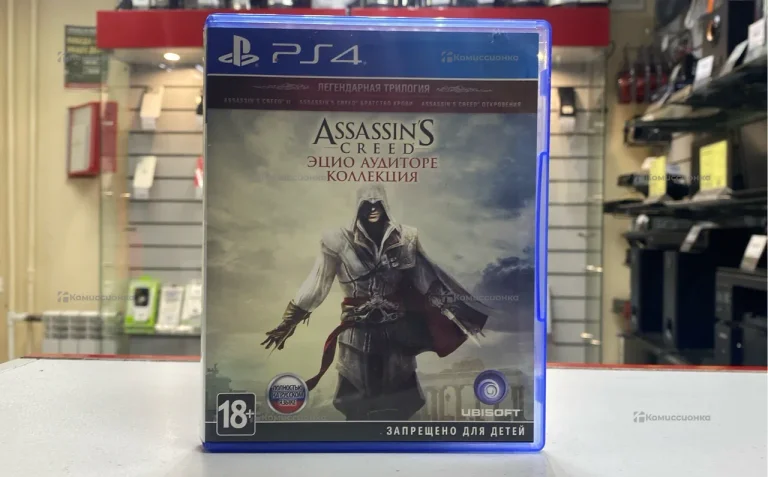 Диск Sony PlayStation  4 Assassins creed эцио ауди