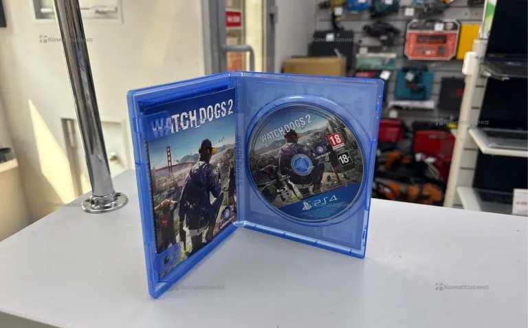 Диск ps4 watch dogs 2 ps4