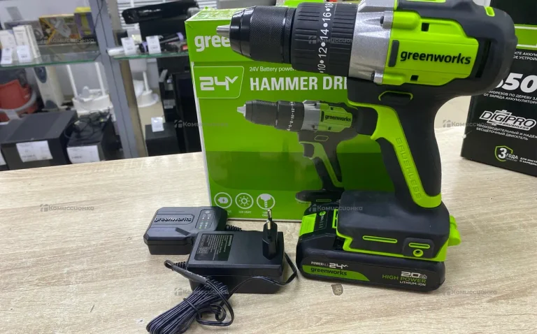 Шуруповерт Greenworks GD24DD60