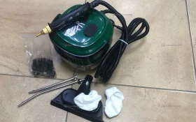 Купить Пароочиститель для дома зеленый б/у , в Самара Цена:2490рублей