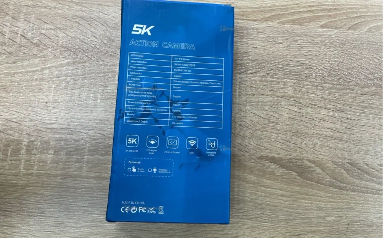 Экшен камера 5К ultra HD