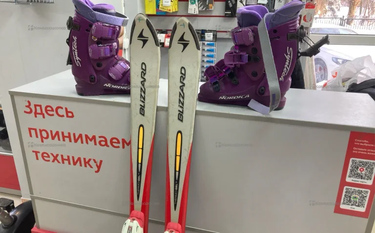 Комплект горнолыжный лыжи+ботинки женский BLIZZAR