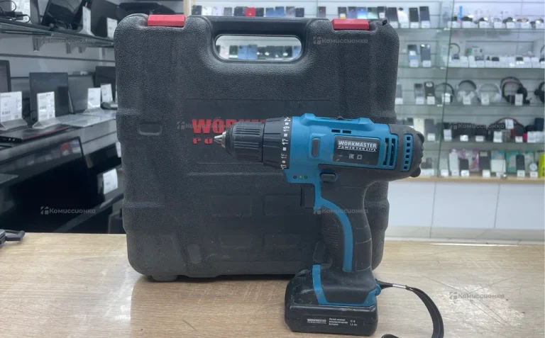 Дрель-шуруповерт аккумуляторная Workmaster АШ-12Л