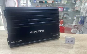 Купить Усилитель Alpine GS-60.4W 4000W б/у , в Нижнекамск Цена:3600рублей