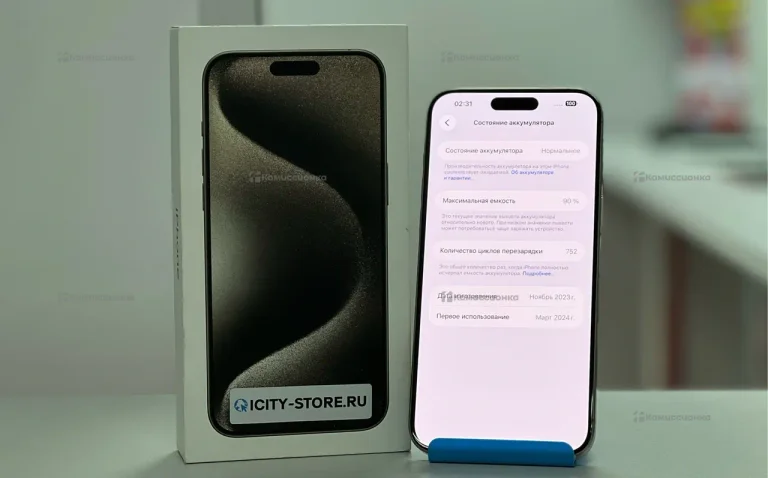 Купить Apple iPhone 15 Pro Max 8/256 ГБ б/у арт. 2032400577712-1 в