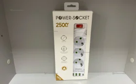 Купить Сетевой фильтр Power - Soket 3 розетки б/у , в Тюмень Цена:490рублей