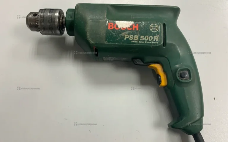 Дрель сетевая Bosch psb 500 r