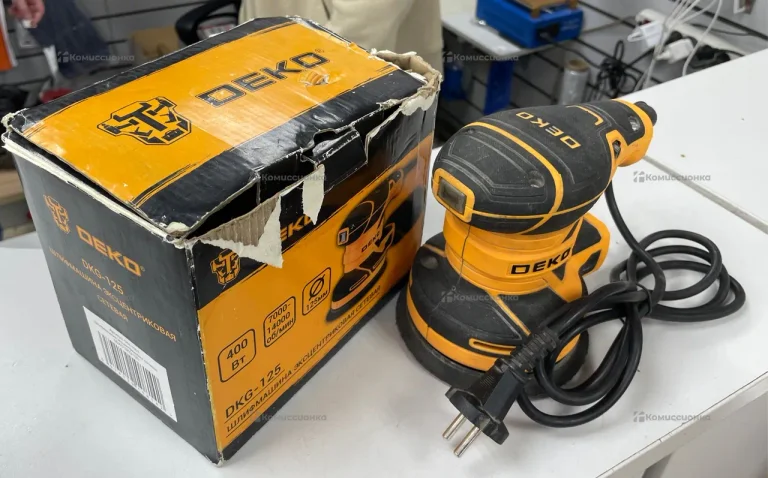 Шлифмашинка эксцентриковая Deko DKG-125