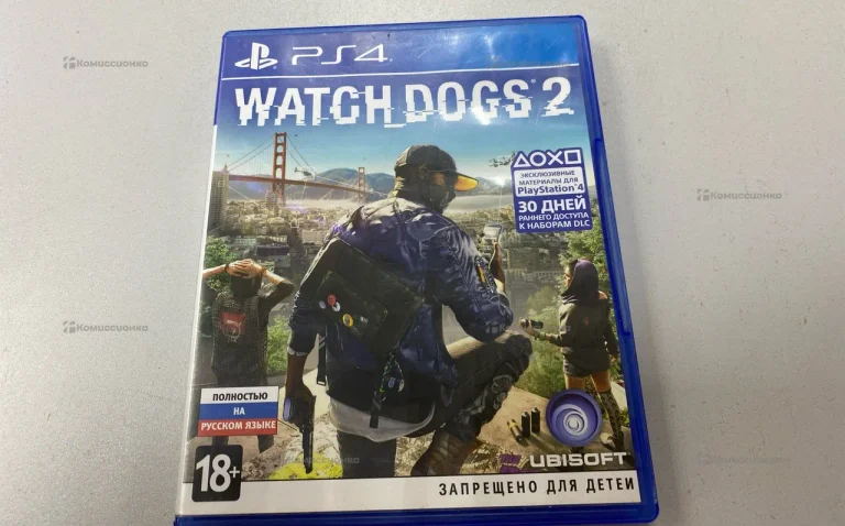 Диск ps4 watch dogs 2