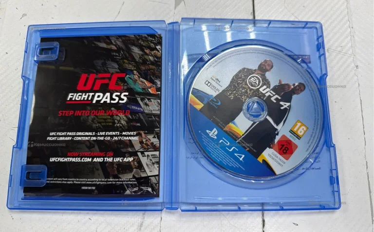 Sony PlayStation  Диск UFC4