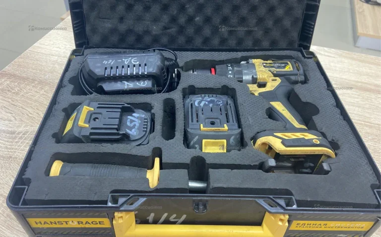 Шуруповерт Hanskonner HCD18165BL