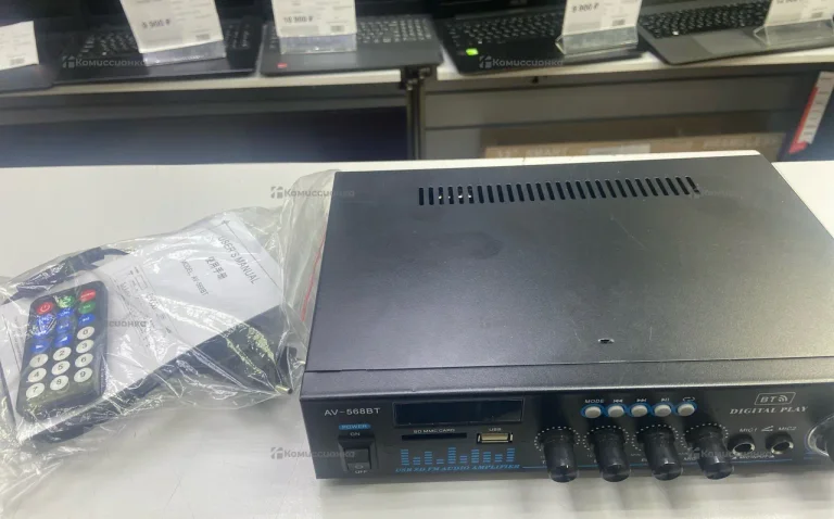 Усилитель  av 586bt