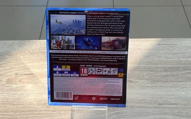 Игра Grand Theft Auto V (GTA 5) Premium Edition для PlayStation 4