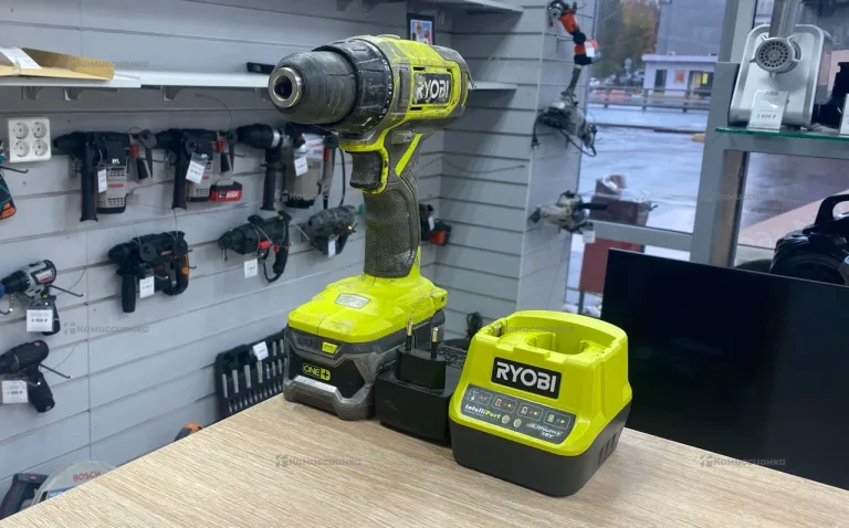 Аккумуляторная дрель-шуруповерт RYOBI RDD18