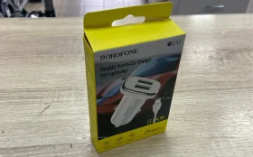 Купить авто зу/АЗУ Borofone BZ12 Double Port Lightning б/у , в Зеленодольск Цена:150рублей