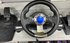 Купить Игровой руль oklick1 w-3 sportline б/у , в Челябинск Цена:1500рублей