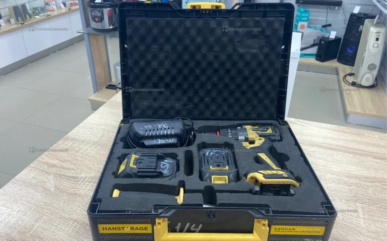 Шуруповерт Hanskonner HCD18165BL