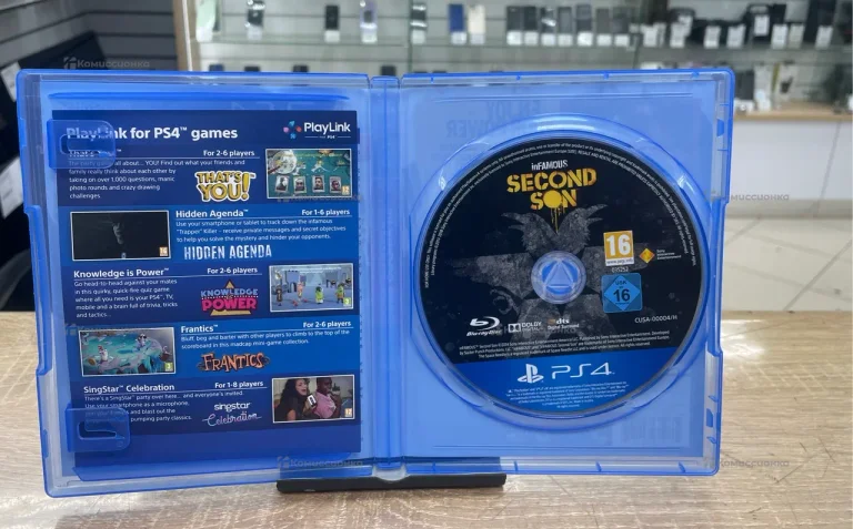 Игра inFamous: Second Son для PlayStation 4