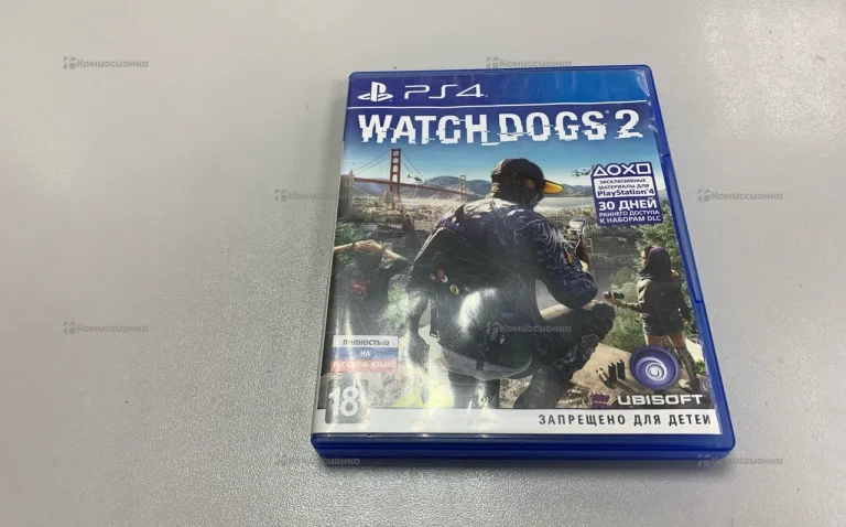Диск ps4 watch dogs 2