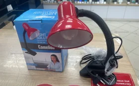 Купить Настольный светильник Camelion красный б/у , в Самара Цена:350рублей