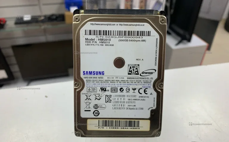 Жесткий диск  Samsung hm5001