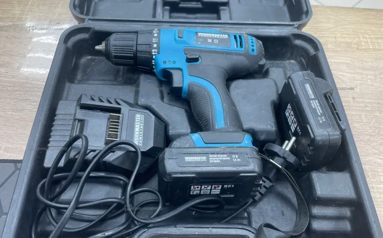 Дрель-шуруповерт аккумуляторная Workmaster АШ-12Л
