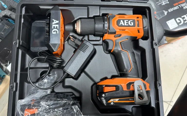 Шуруповерт AEG BS18G4