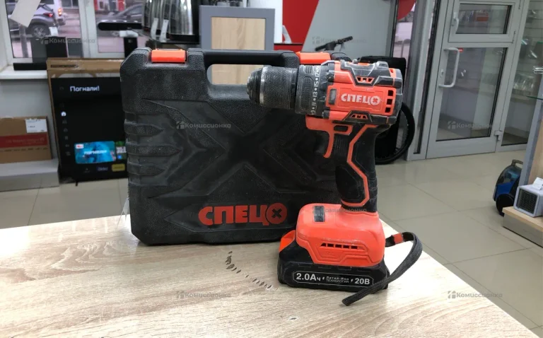 Дрель-шуруповерт аккумуляторная СПЕЦ БДА-18-Б