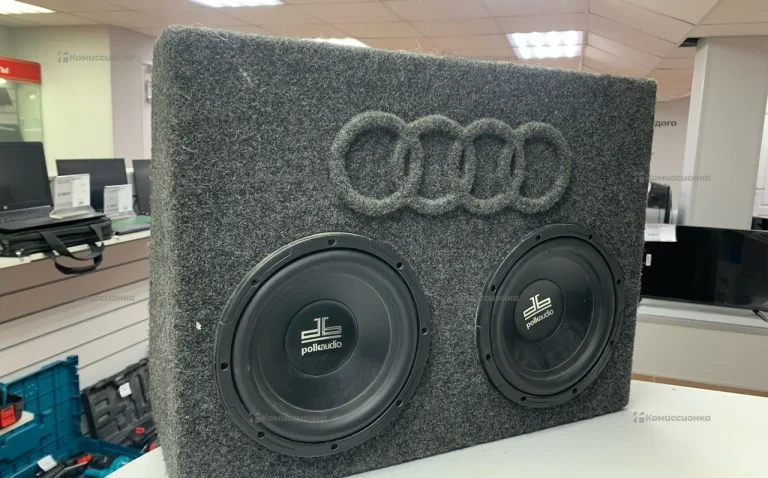 Сабвуфер  2 колонки polkaudio + усилитель pmx -320