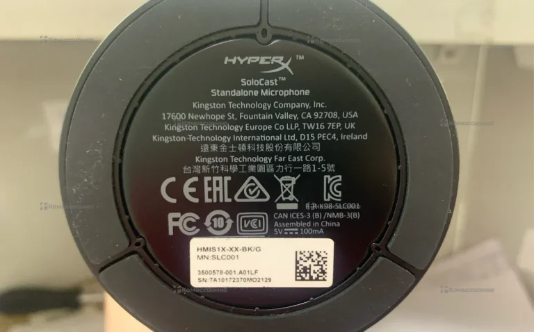 Микрофон игровой HyperXx solocast
