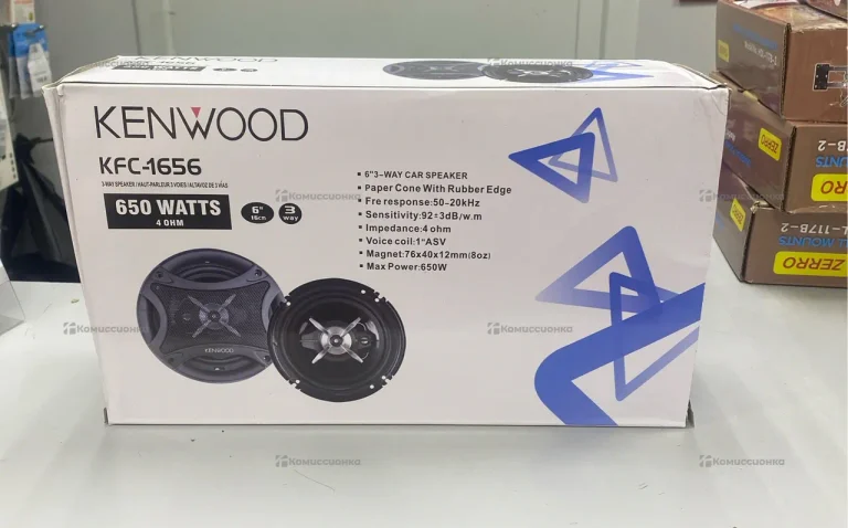Автомобильные колонки kenwood  KFC-1656
